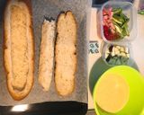 フランスパンでキッシュ作り方1写真