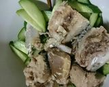 鯖缶ワンボウルサラダ作り方2写真