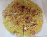 お好み焼き（いか、キャベツ）山芋なし作り方5写真