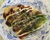 お好み焼き（いか、キャベツ）山芋なし作り方7写真