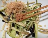 千切り茄子のおかか味噌和え作り方4写真