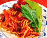 夏野菜とベーコンのポモドーロパスタ作り方11写真