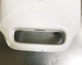 パン耳ごとベーコンエッグのホットサンド作り方1写真