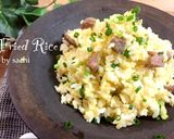 レンジで簡単！ウインナーと玉子の炒飯作り方8写真