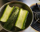 ゴーヤの肉詰め～波乗りチーズカレー味～作り方1写真