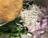 つるむらさきと玉葱としらすのサラダ作り方5写真