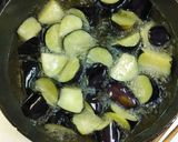 夏野菜の揚げ浸し冷製夏そば作り方4写真