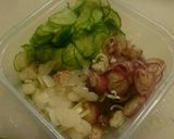 らっきょと夏きゅうり・ミョウガの和えもん作り方1写真