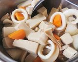 コクうま♪イカ入り和風煮物作り方6写真