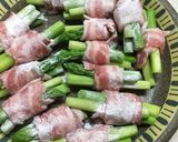 アスパラガス＆豚バラ肉のポン照り作り方4写真
