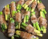 アスパラガス＆豚バラ肉のポン照り作り方7写真