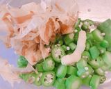 超簡単！おくらと塩昆布の生姜しょうゆ作り方2写真