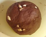 ココア＆ホワイトチョコのベーグル❤作り方4写真