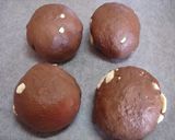 ココア＆ホワイトチョコのベーグル❤作り方5写真