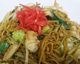 絶対失敗しないシーフードソース焼きそば作り方10写真