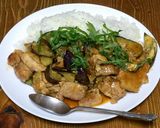 雑な男料理：鶏肉の豆板醤＆味噌炒め！！作り方12写真