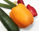 ズッキーニと夏野菜の揚げびたし作り方1写真
