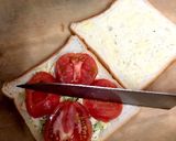 朝食ランチ♪ブロッコリーと卵サンドイッチ作り方2写真
