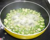 簡単！冷製☆ねばねばオクラうどん作り方3写真