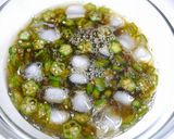 簡単！冷製☆ねばねばオクラうどん作り方4写真