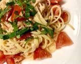 トマトとツナの冷製パスタ作り方4写真