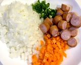 炊飯器で簡単★カレーピラフ作り方2写真