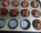 HM&FP簡単♫チョコレートカップケーキ作り方12写真