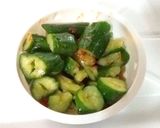 簡単材料➕きゅうりのたたきピリ辛醤油漬け作り方3写真
