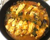 簡単♪野菜たっぷりチキンのトマト煮込み作り方5写真