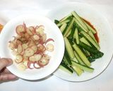 桜エビきゅうりの中華風あえもの♪簡単作り方6写真