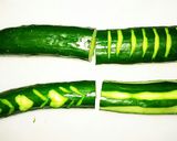 キュウリの一本漬け おでかけ棒キュウリ作り方1写真