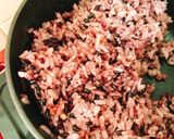 炭酸水で雑穀ご飯！黒米とたかきびのご飯作り方6写真