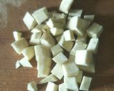 具沢山♪の味噌汁さつまいも入り作り方1写真