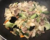 白だしで作る　和風あんかけ焼きそば作り方12写真