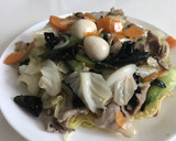 白だしで作る　和風あんかけ焼きそば作り方15写真