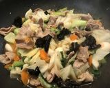 白だしで作る　和風あんかけ焼きそば作り方14写真