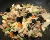 白だしで作る　和風あんかけ焼きそば作り方14写真