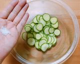 簡単！キュウリの梅和え作り方1写真