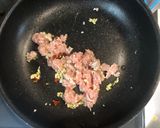 パクチーと鶏挽肉のフレッシュトマトパスタ作り方4写真