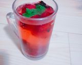 プロント風☆超簡単☆ベリーのドリンク作り方3写真