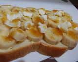 朝のおめざスイーツ★バナナトースト作り方5写真