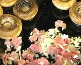 マッシュルームの生ハム詰め作り方5写真