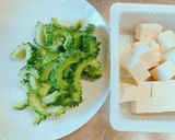 ツナ缶と豆腐で 簡単！ゴーヤチャンプル作り方3写真