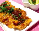 夏にぴったり♡鶏胸肉の梅ソース焼き作り方12写真