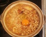即席めんで簡単美味しい味噌煮込みうどん♪作り方5写真