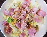 ☆グリルパンでズッキーニのボートピザ☆作り方3写真