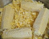 圧力鍋で炊く とうもろこしご飯作り方2写真