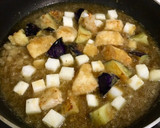 鶏むね肉と茄子と長芋のみぞれ煮作り方5写真