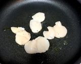 ホタテのバター炒め アンチョビソースで作り方4写真
