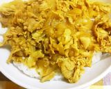 簡単！カレー粉と麺つゆDEカレー親子丼♪作り方8写真